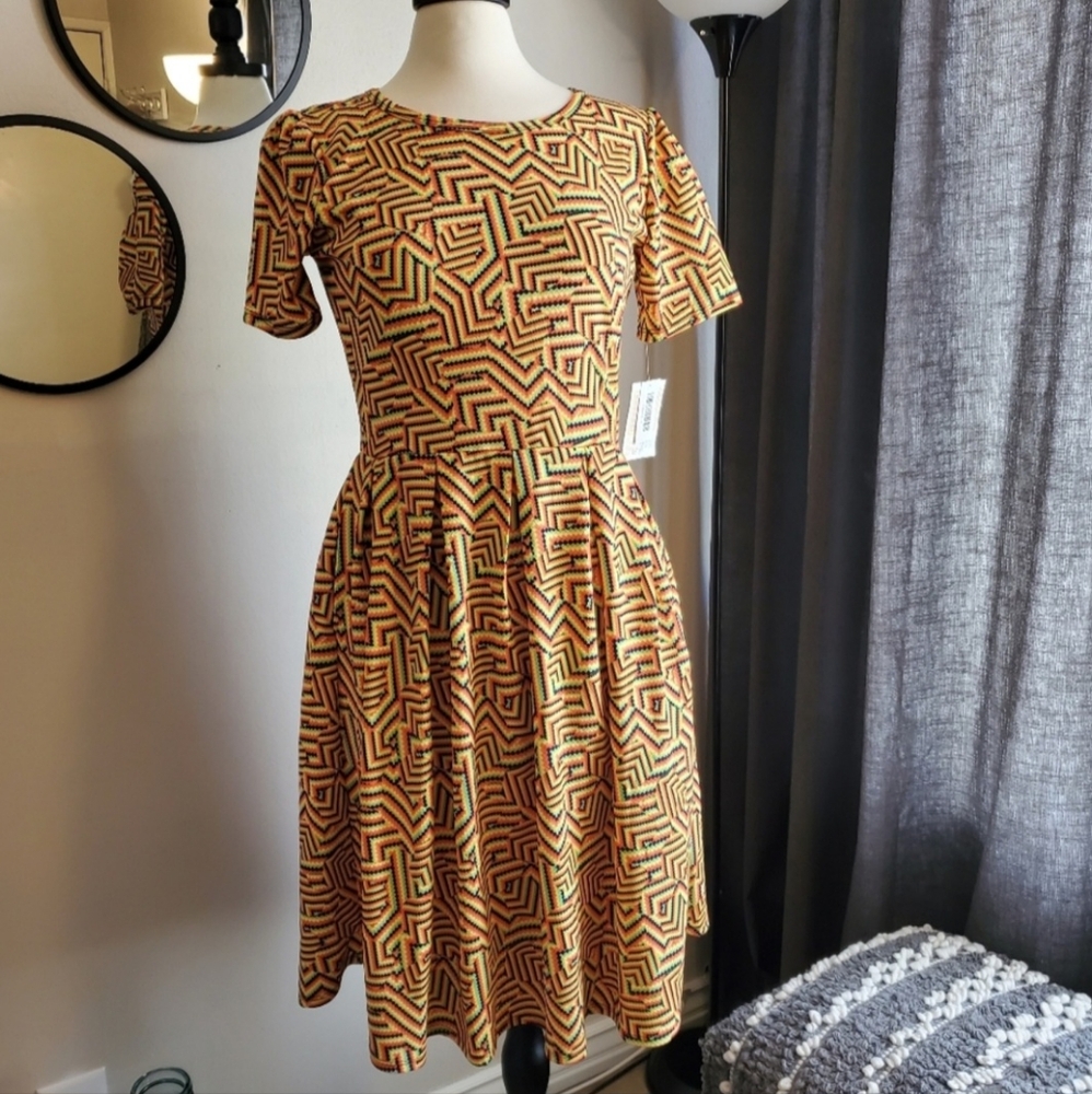 LuLaRoe Amelia dress NWT